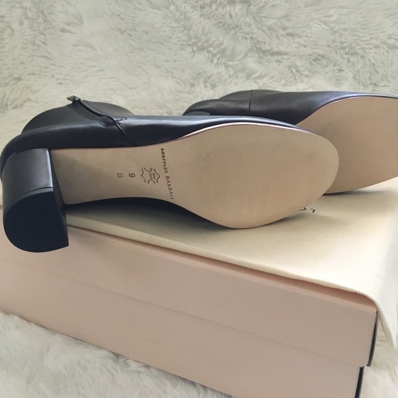 NIB Loeffler Randall leather ankle boots - Picture 8 of 8